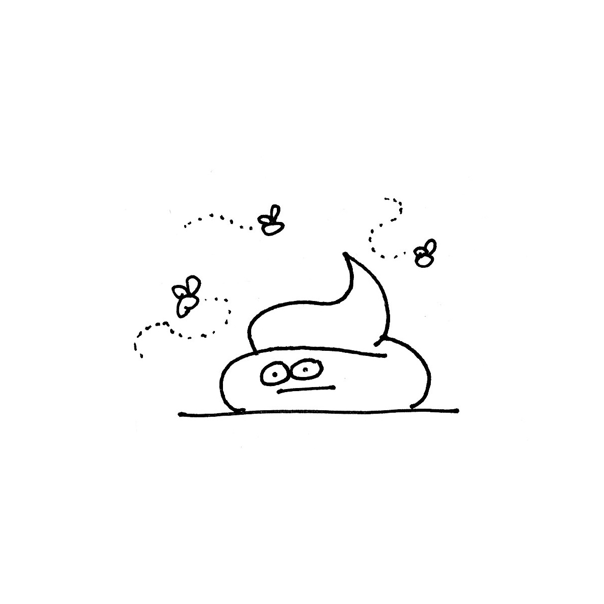 doodles-pen-poo-with-flies